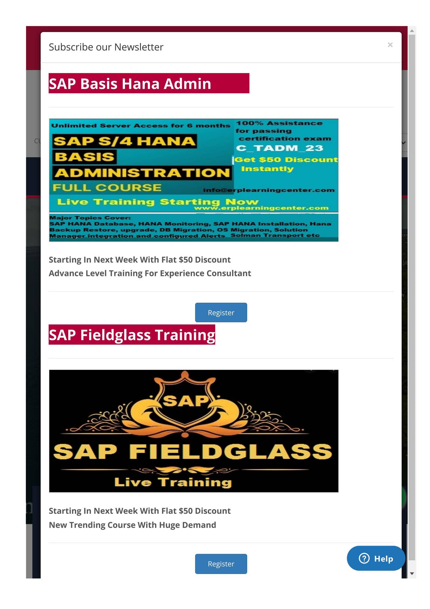 SAP Learning courses by erplearningc - Issuu