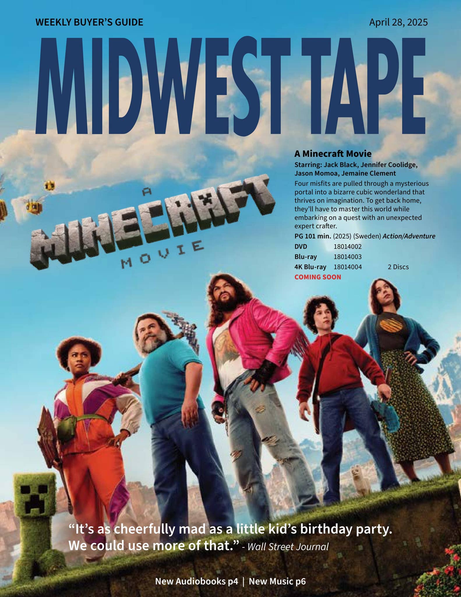 Midwest Tape Weekly April 28, 2025 by Midwest Tape - Issuu