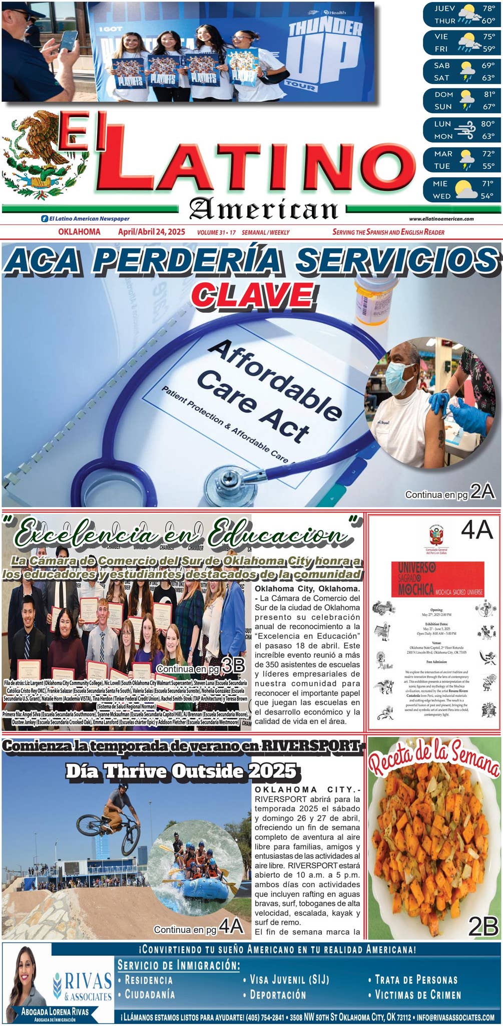 Periodico Digital: Section A by El Latino American Newspaper - Issuu