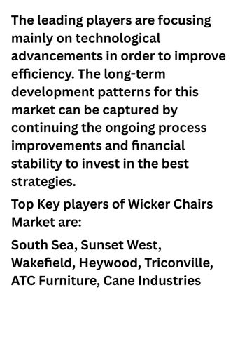 focuses on major players 家具目录 · North 美国 藤编 Chairs Market 2025-2031 is thriving by 第 5 页