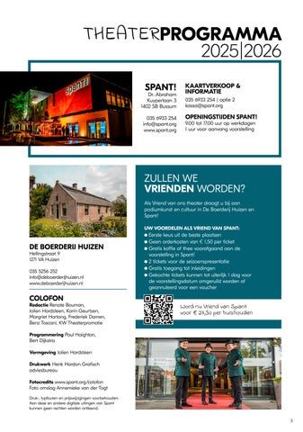 Spant - Theaterbrochure 2025-2026 第 3 页
