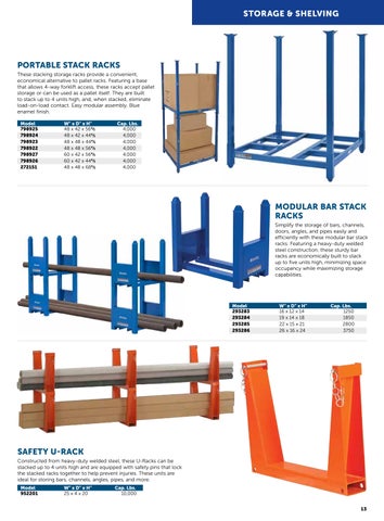 Indoff 2025 Material Handling 家具目录 第 13 页