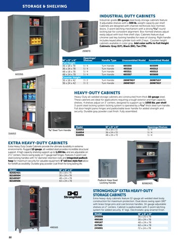 Indoff 2025 Material Handling 家具目录 第 22 页