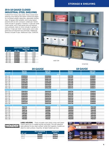 Indoff 2025 Material Handling 家具目录 第 5 页