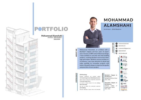 Mohammad Alamshahi-BIM Portfolio