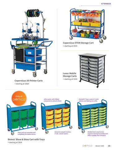 Demco, Inc. 2025 Favorite Library 家具目录 第 17 页