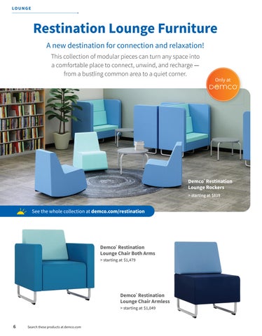 Demco, Inc. 2025 Favorite Library 家具目录 第 8 页