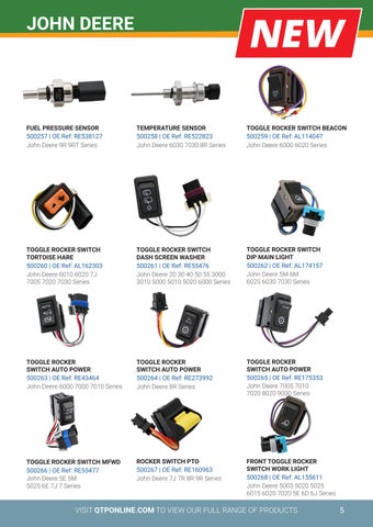 Quality Tractor Parts 灯饰目录 · QTP 春季 - February Product News 2025 第 5 页