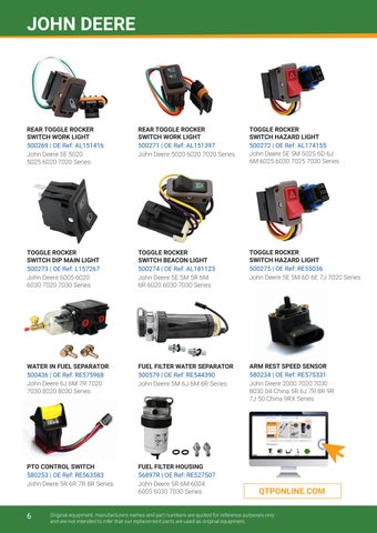 Quality Tractor Parts 灯饰目录 · QTP 春季 - February Product News 2025 第 6 页