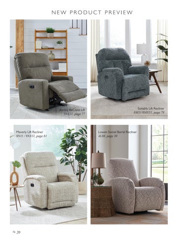Motion × Recliners 春季 2025 - Best 家居 Furnishings 第 22 页