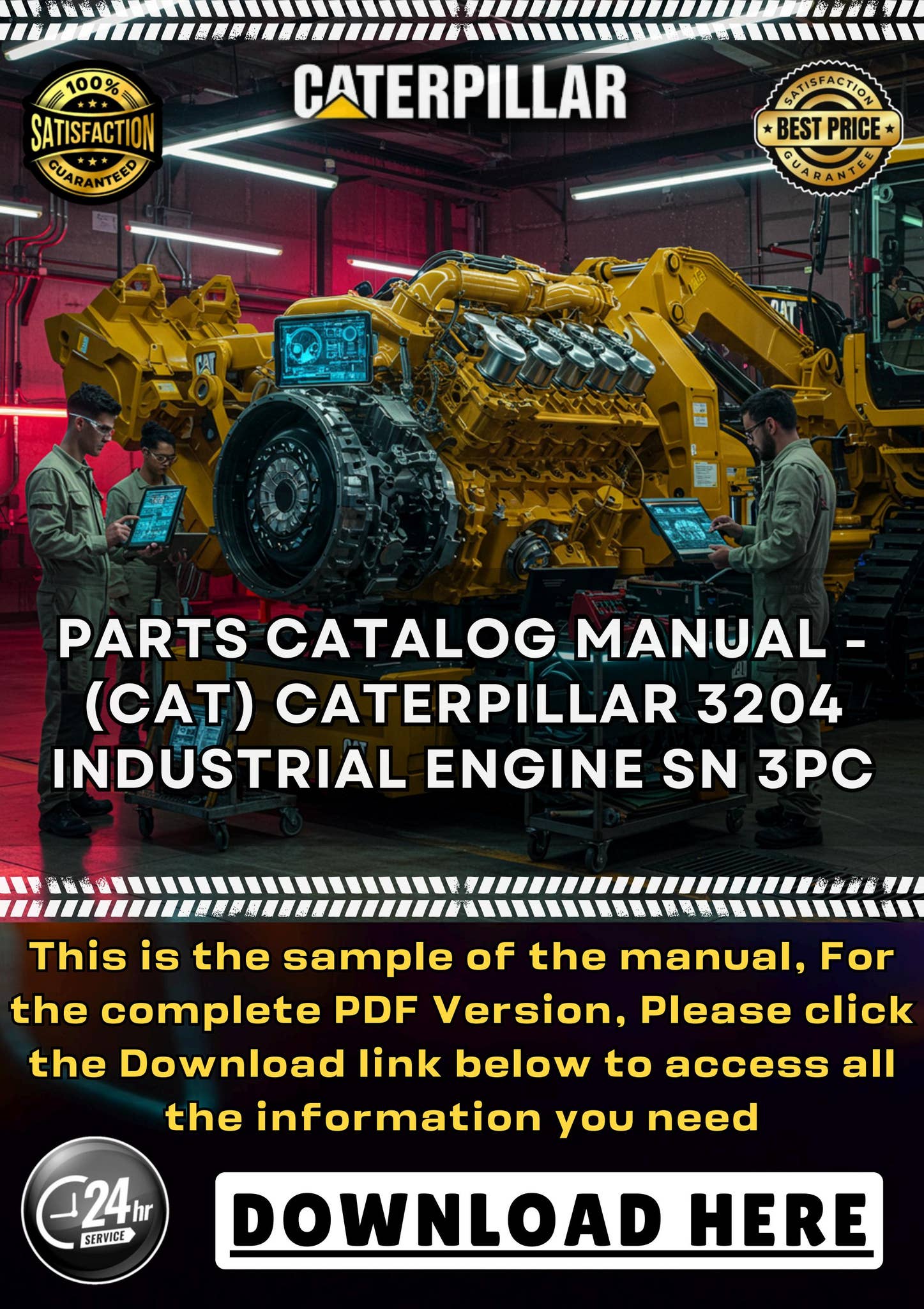 キャタピラー  部品 カタログ  D3 LGP & 3204 エンジン キャタピラー 部品 カタログ D3 LGP & 3204 エンジン