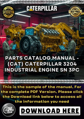 キャタピラー  部品 カタログ  D3 LGP & 3204 エンジン キャタピラー 部品 カタログ D3 LGP & 3204 エンジン Factory