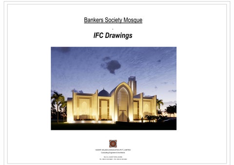 IFC Drawings - Mosque by yousufkhalid666 - Issuu