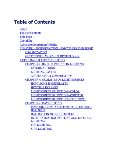 mark karlen, christina spangler - Read the ebook onli 灯饰目录 · (ebook) 灯饰 design basics, 4th 版 by 第 5 页