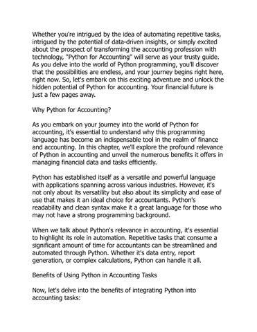 (ebook) python for accounting: the comprehensive 指南 to introducing python into your accounting wo 第 10 页