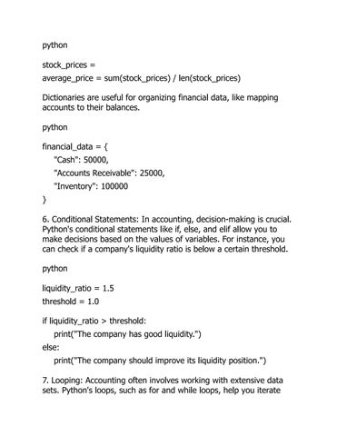 (ebook) python for accounting: the comprehensive 指南 to introducing python into your accounting wo 第 22 页