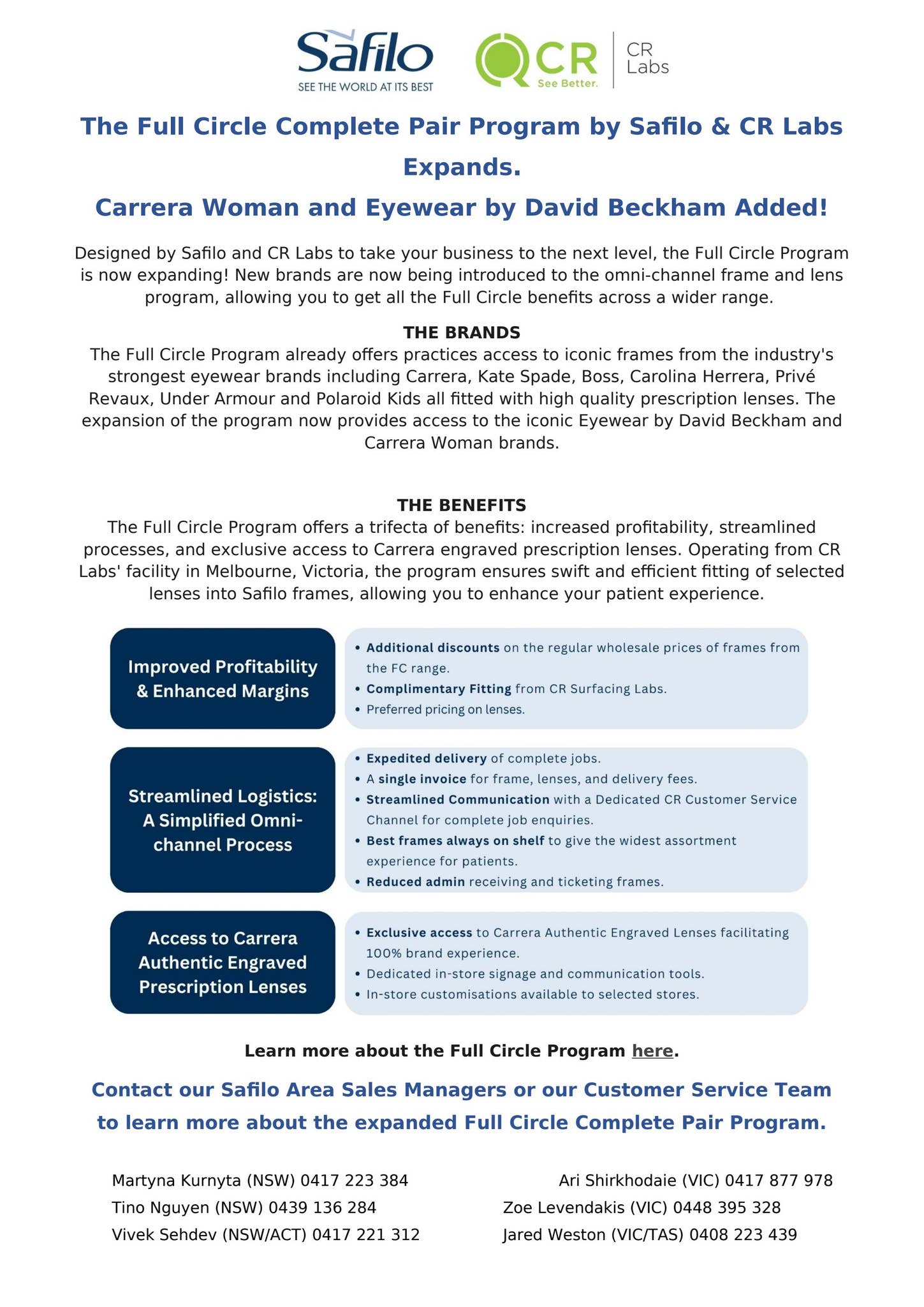 Press Release - Full Circle Program Expansion by ProVision - Issuu