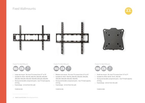 Nedis Sound × Vision Mount 产品灯饰系列 2025 第 23 页