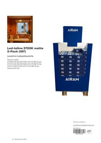 Airam Myyntitelineet 2025 第 12 页