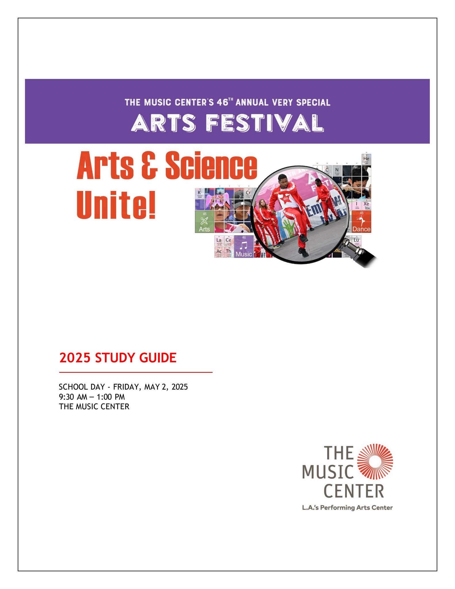 Very Special Arts Festival 2025 Study Guide by The Music Center - Issuu