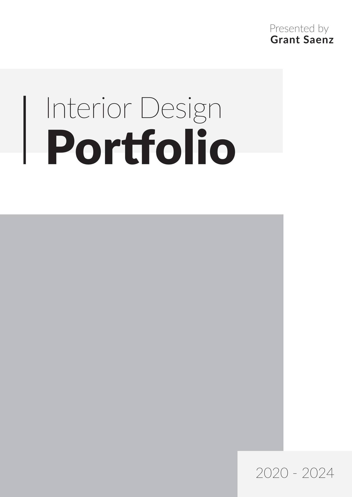 My Interior Design Portfolio by Grant Saenz - Issuu