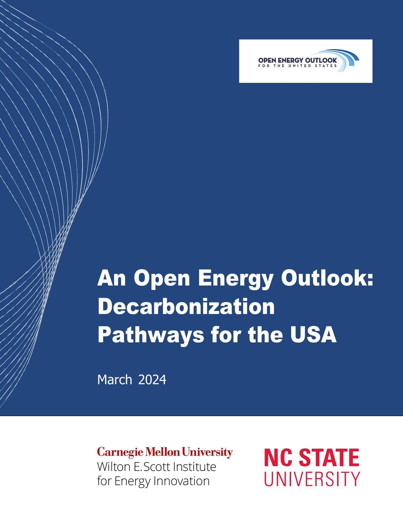 An Open Energy Outlook: Decarbonization Pathways for the USA, 2023 by ...