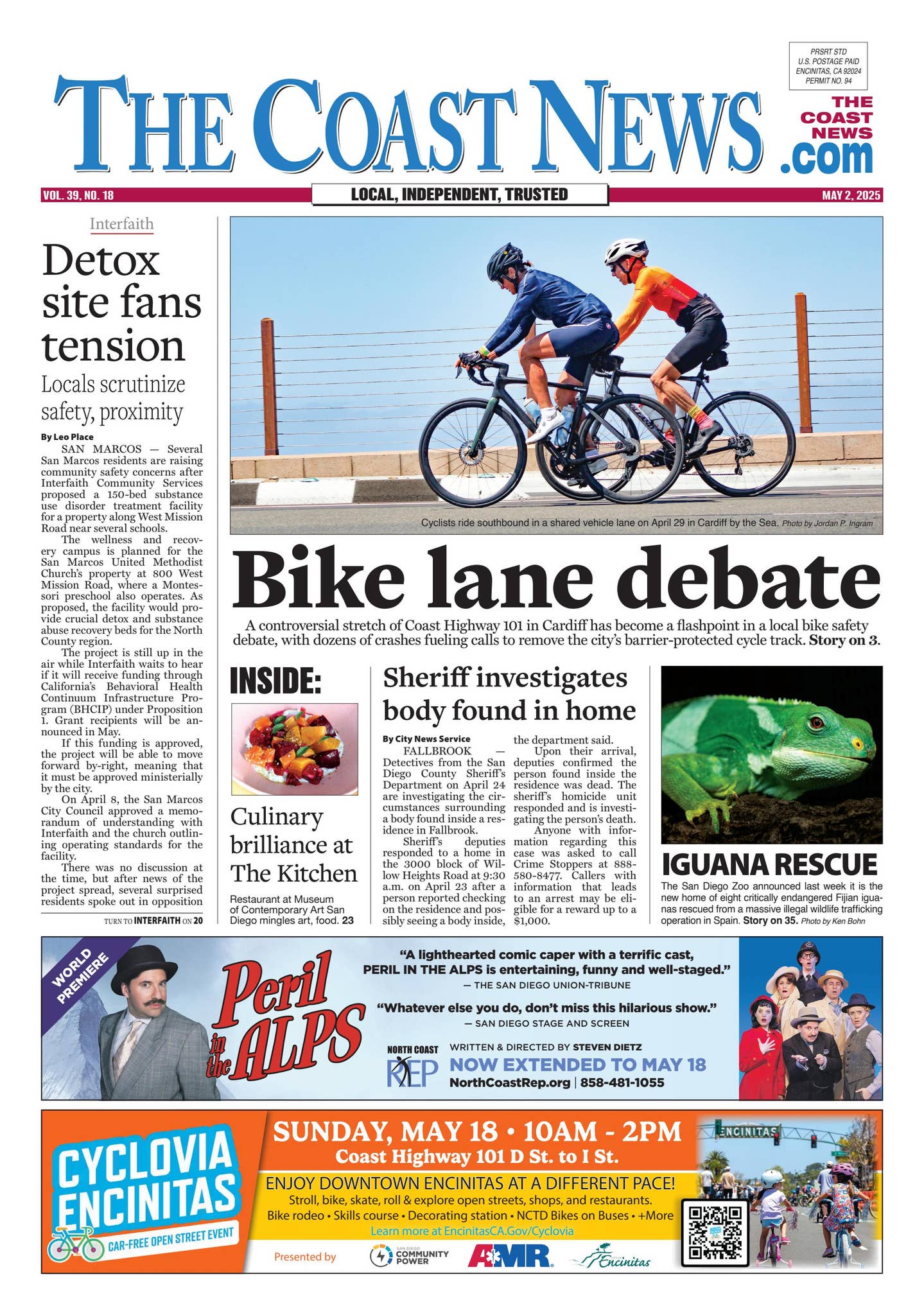The Coast News, May 2, 2025 by Coast News Group - Issuu