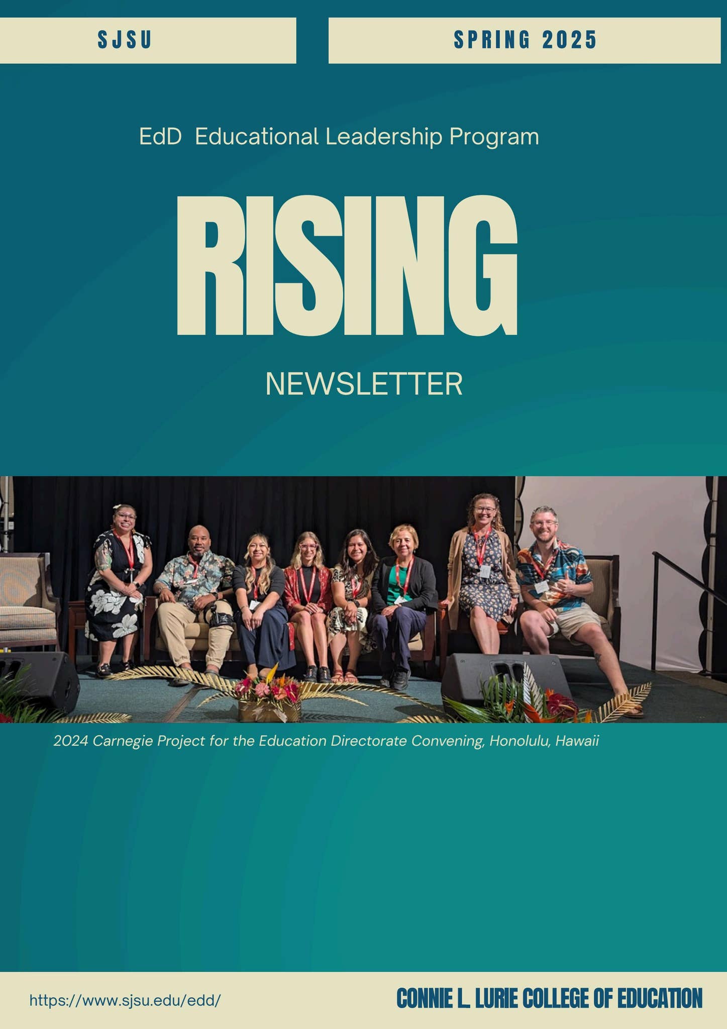 Rising Newsletter - Spring 2025 by SJSU Lurie College of Education - Issuu