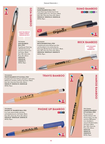 The Caley Group - Promotional Gifts 2025 第 18 页