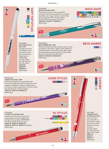 The Caley Group - Promotional Gifts 2025 第 24 页