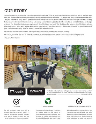 Siesta Outdoors 2025 家具目录 第 2 页