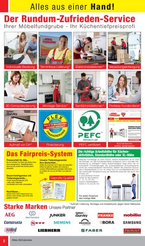 Die Möbelfundgrube Martin Eckert GmbH 家具目录 · Die Möbelfundgrube Küchenkatalog KW 19 第 2 页
