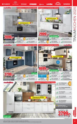 Die Möbelfundgrube Martin Eckert GmbH 家具目录 · Die Möbelfundgrube Küchenkatalog KW 19 第 7 页