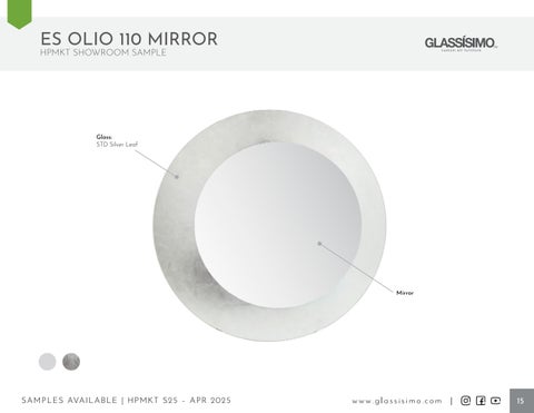玻璃 ÍSIMO Samples Available - HPMKT 春季 2025 第 17 页