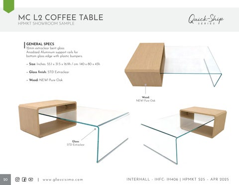 玻璃 ÍSIMO Samples Available - HPMKT 春季 2025 第 22 页