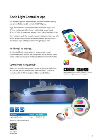Apelo Ecosystem 灯饰手册 A4 Australia 第 3 页