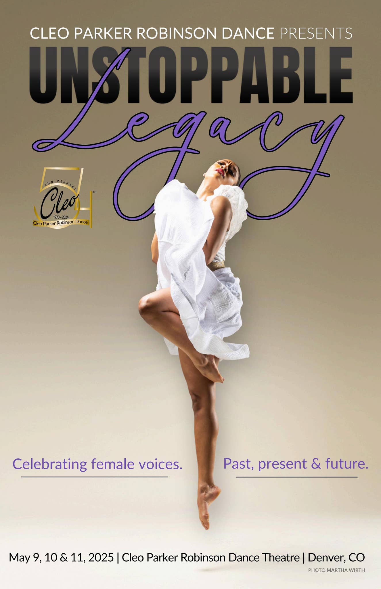 Unstoppable Legacy 2025 Cleo Parker Robinson Dance Spring Concert By