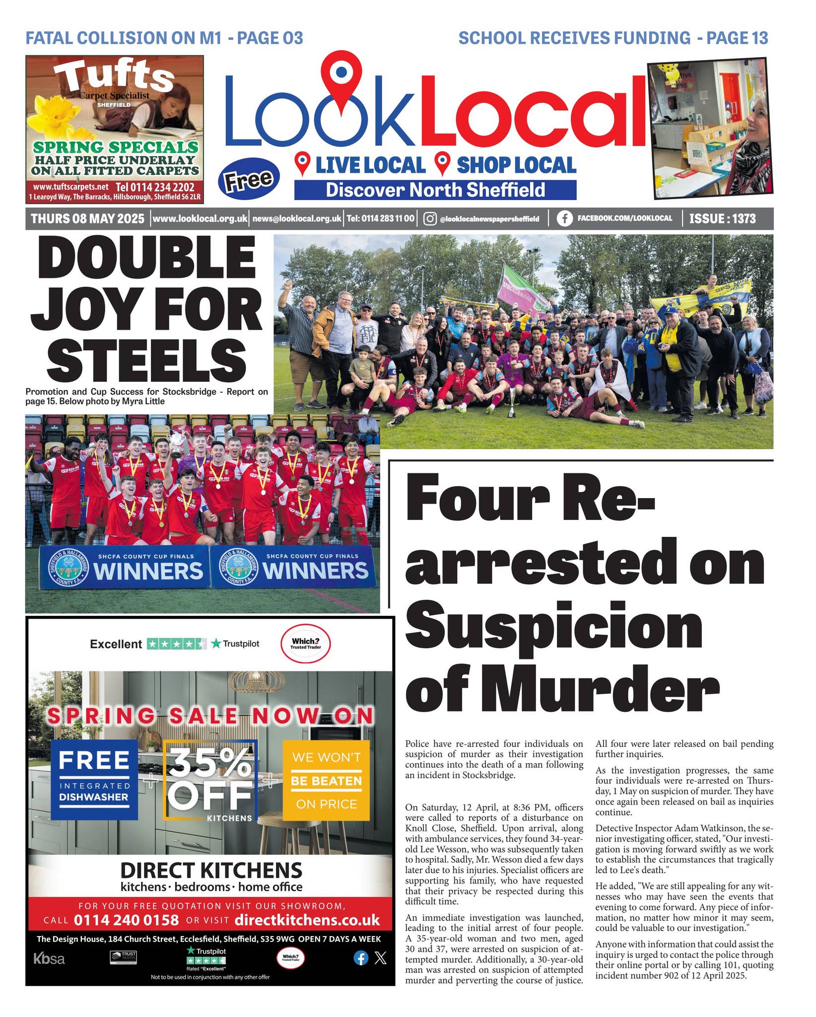 Local State Issue Look Local Issue 1373 Thursday 08 May 2025 by Look Local Newspaper - Issuu
