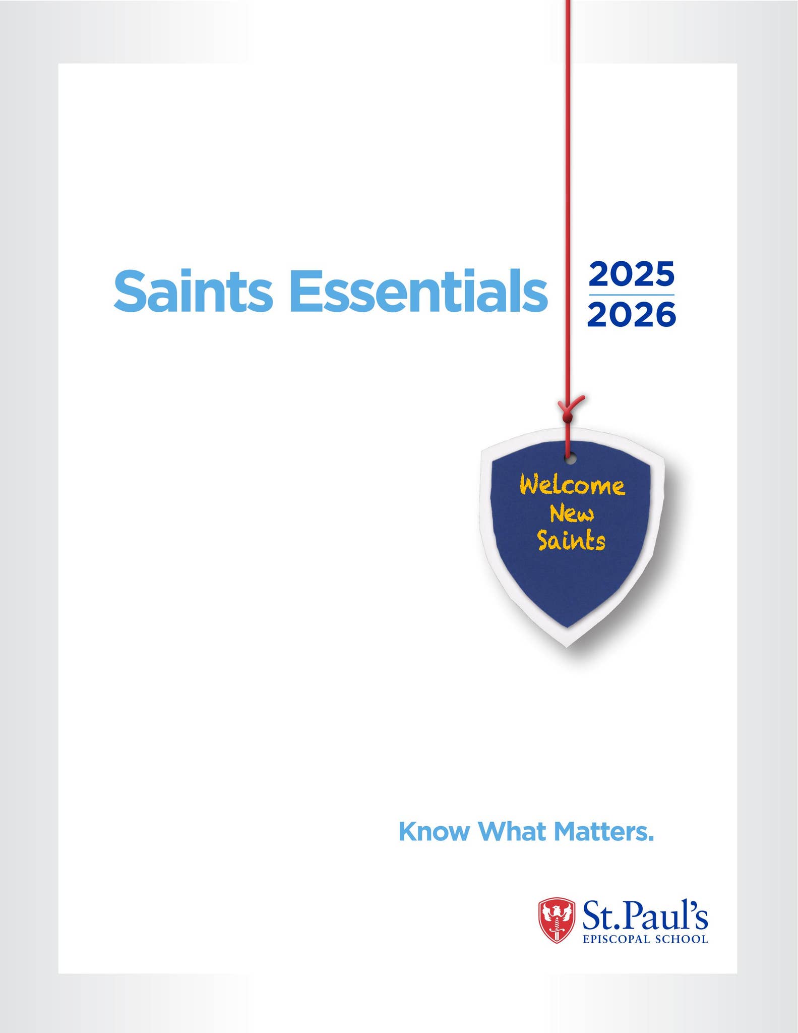 Saints Essentials 2025 by St. Paul's Episcopal School - Issuu
