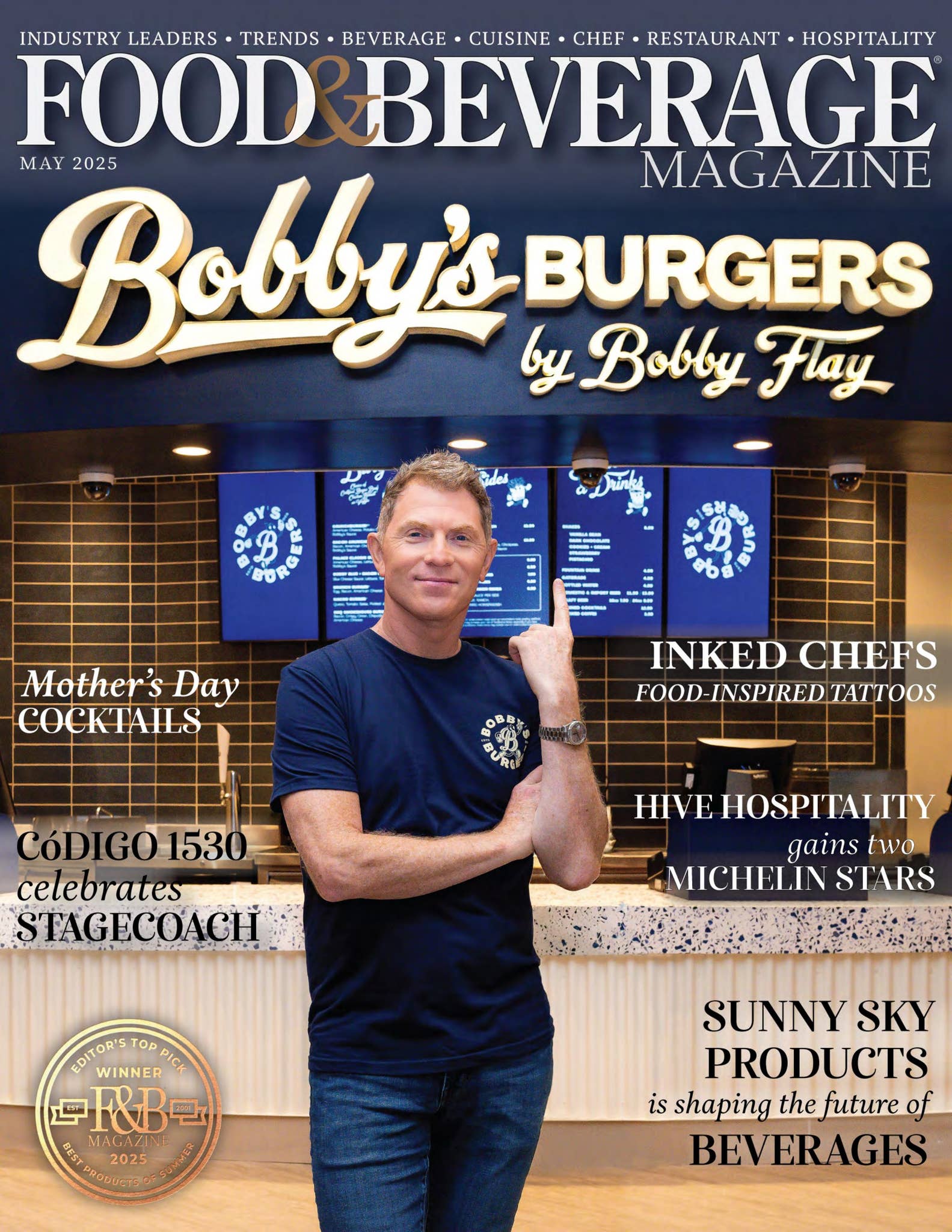 Food and Beverage Magazine - May Issue 2025 Celebrity Cover by Food ...