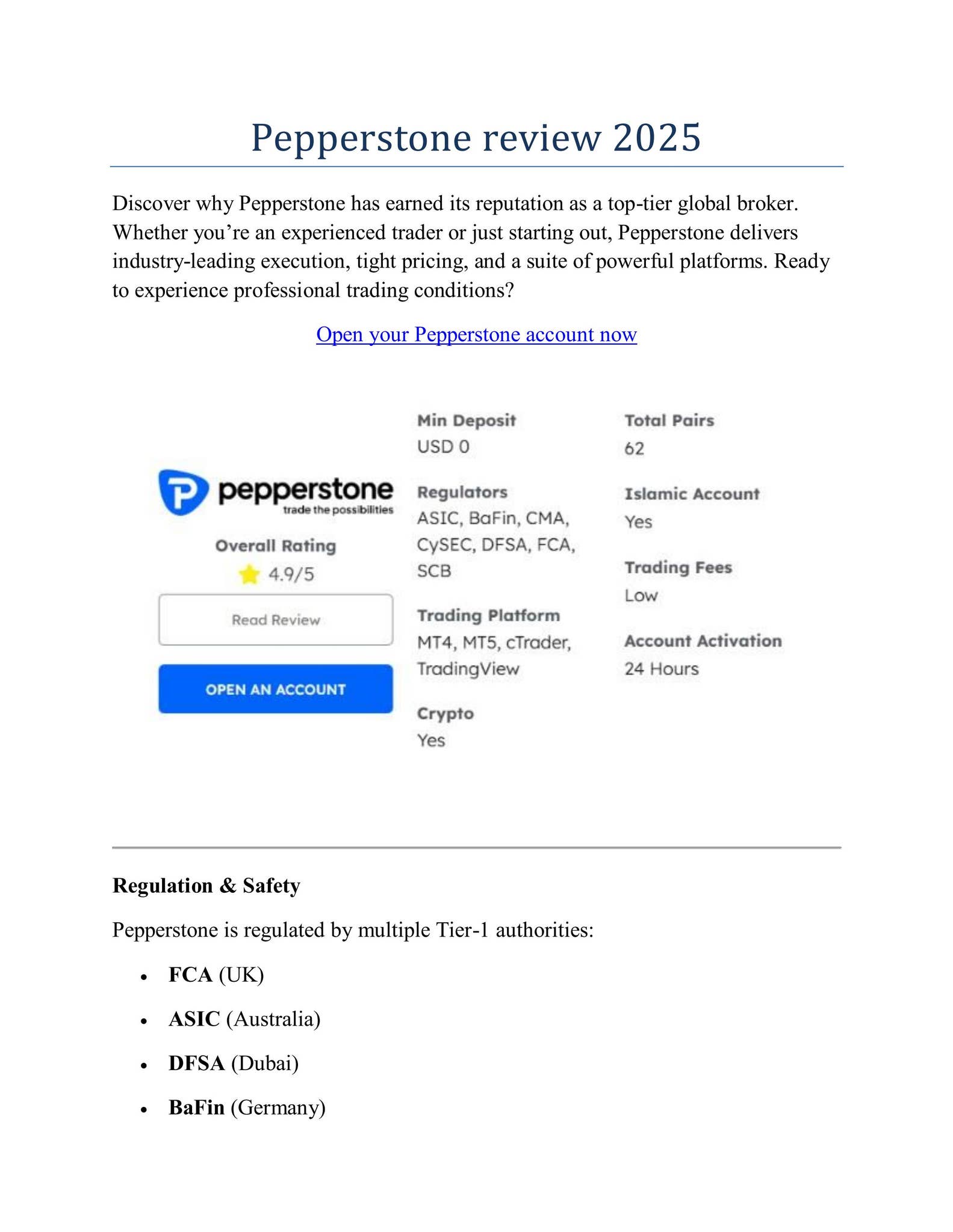 Pepperstone review by Jone Eva - Issuu