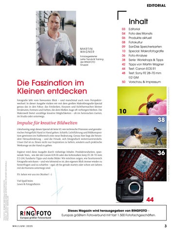 Ringfoto Magazin Ausgabe 3 2025 第 3 页