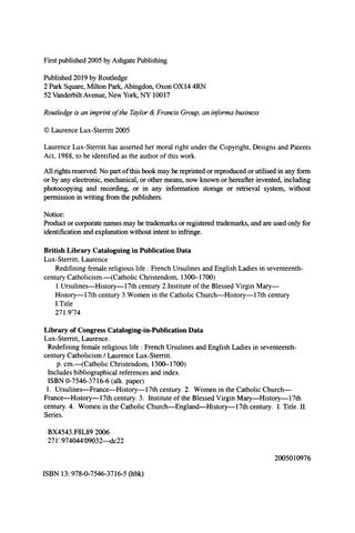 (ebook) redefining female religious life: 法国 ursulines and english ladies in seventeenth-century 第 10 页