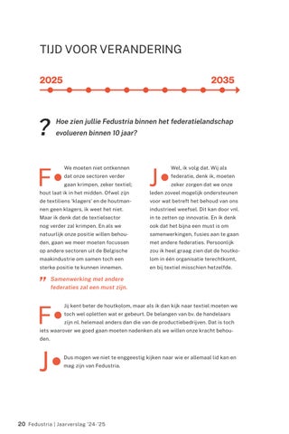 Jaarverslag Fedustria 2024-2025 第 22 页