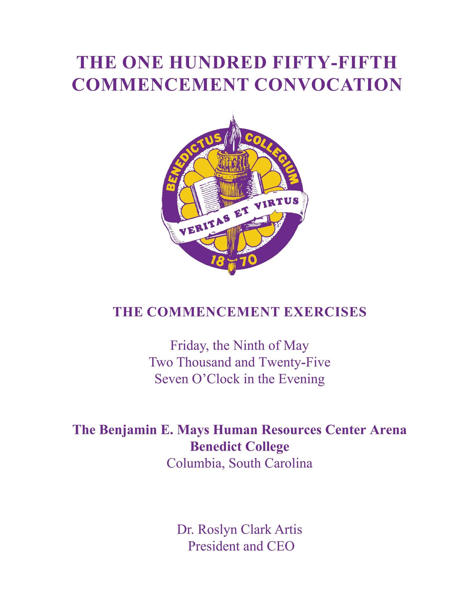 2025 Commencement Convocation Program (Master Copy 2025-FINAL) by ...