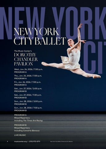 Rise With Us | 2025-2026 Season Glorya Kaufman Presents Dance 第 10 页