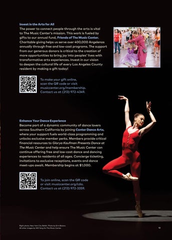 Rise With Us | 2025-2026 Season Glorya Kaufman Presents Dance 第 15 页