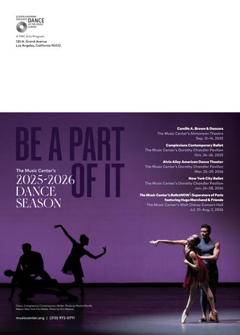Rise With Us | 2025-2026 Season Glorya Kaufman Presents Dance 第 20 页