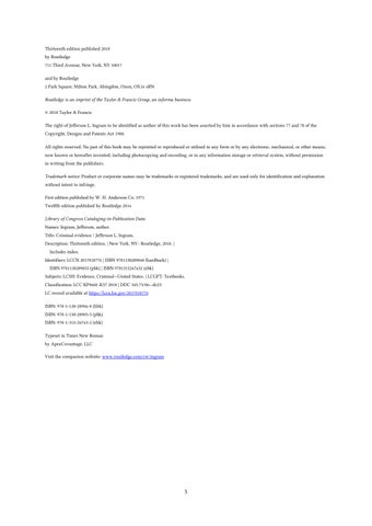 jefferson l ingram isbn 9781138289055, 1138289051 - The 2025 ebook edit 灯饰目录 · (ebook) criminal evidence by 第 9 页