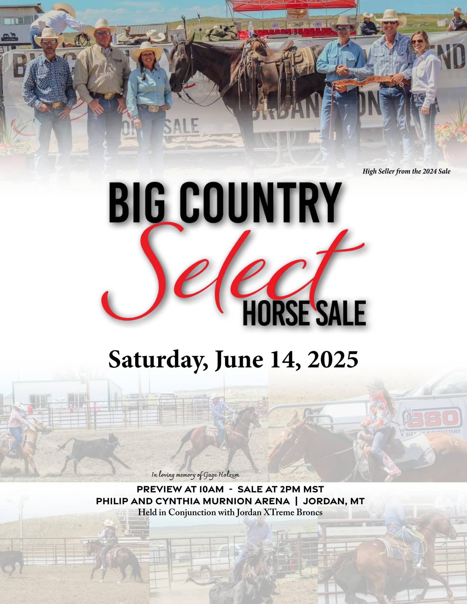 Big Country Select Horse Sale Catalog 2025 by HorizonMarketingAgency
